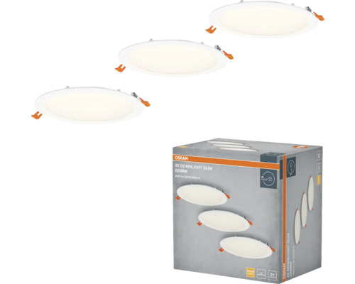 Osram Downlight Slim 3er-Pack mit Verpackung
