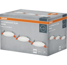 Emballage Osram Lot de 3 Downlights Slim, diamètre 85 mm