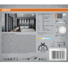 Osram Logo, Produktinformationen zu einer LED-Einbauleuchte