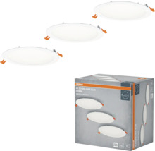 Osram 3er-Pack Downlight Slim, 225 mm, in Verpackung und als Einzelstücke