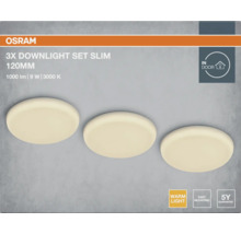 Osram Downlight Set Slim, 3 Stück für den Innenbereich