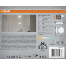 Osram Logo, Slim LED Einbaustrahler Set, 9 Watt, 1000 Lumen