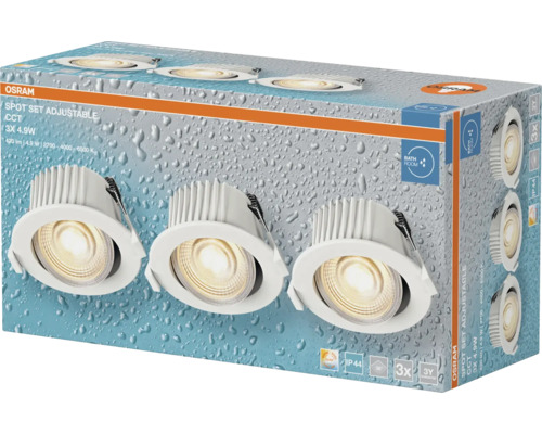 Osram Spot Set Adjustable CCT Leuchten in Verpackung