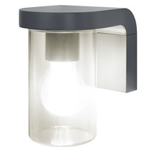 Applique murale avec cylindre en verre