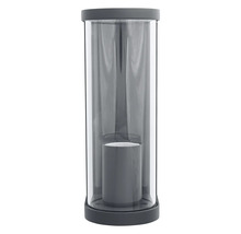 Bougeoir en verre avec insert