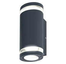 Zylindrische LED Aussenwandleuchte für Fassadenbeleuchtung