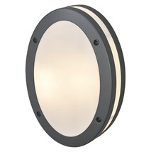 Applique murale ronde pour l'extérieur