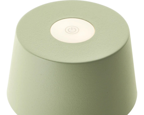 Dekorative Tischleuchte mit Berührungssensor