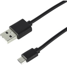 USB-Kabel mit USB-A- und Micro-USB-Anschlüssen