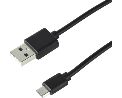 USB-Kabel mit USB-A- und Micro-USB-Anschlüssen