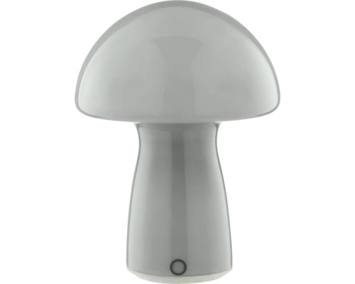 Graue Pilzlampe für den Innenbereich