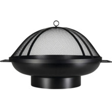 Feuerschale mit Funkenschutzhaube