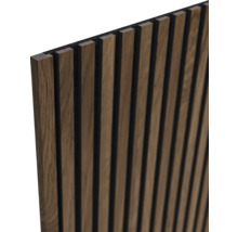 Panneau en bois à lamelles pour décoration murale