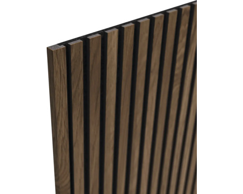 Panneau en bois à lamelles pour décoration murale