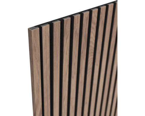 Akustikpaneel mit Holzlamellen für Wand- und Deckengestaltung