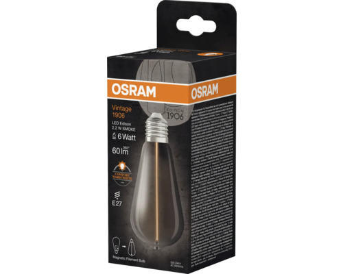 Lampe Osram Vintage 1906 LED Edison 2,2 watts