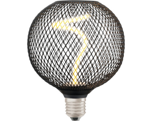 Dekorative Glühbirne mit Drahtkäfig