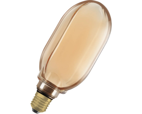 Längliche Glühbirne mit E27-Sockel