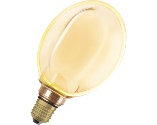 Ovale Glühbirne mit E27-Sockel