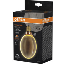 Osram Vintage 1906 LED Globe 130 4 Watt Gold Lampe in Verpackung