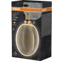Osram Vintage 1906 LED Globe 183, 4 Watt, Gold, in Produktverpackung