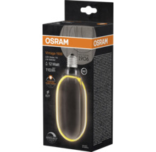 Osram Logo, Vintage 1906 LED Globe 110 4 Watt Smoke im Karton, dimmbar, E27