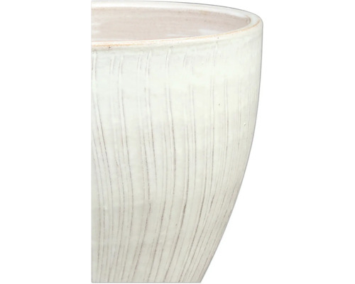 Detailansicht eines strukturierten Pflanzgefässes