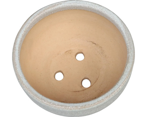 Pflanzgefäß aus Terrakotta mit Drainagelöchern