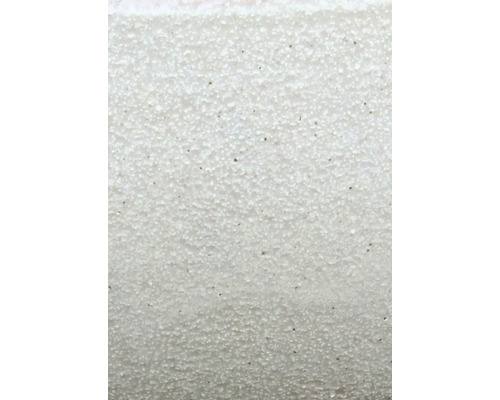 Nahaufnahme einer weissen Styroporplatte