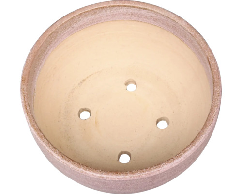 Pflanzgefäß aus Terrakotta mit Drainagelöchern