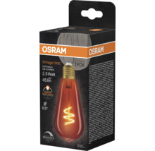 Verpackung einer Osram Vintage 1906 LED Edison Lampe, 5 Watt, E27 Sockel, warmweißes Licht, dimmbar