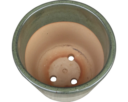 Pot de fleurs en céramique avec trous de drainage