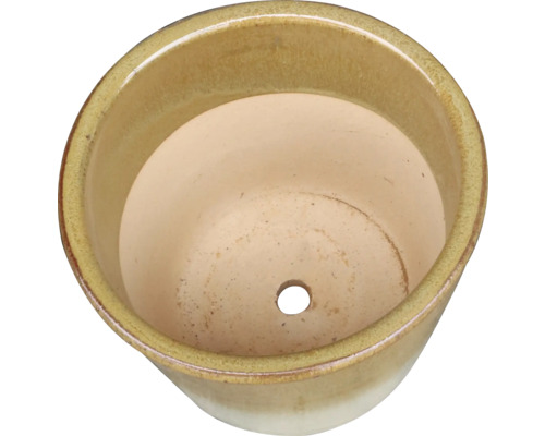 Pot de fleurs en céramique avec trou de drainage