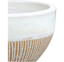 Cache-pot avec rainures verticales