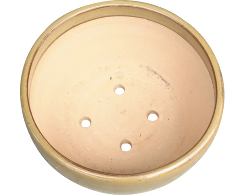 Runde Pflanzschale mit Entwässerungslöchern