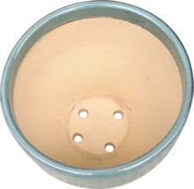 Blumentopf aus Keramik mit Drainagelöchern