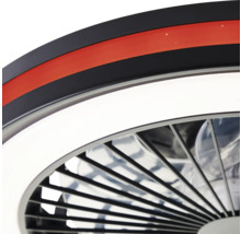 Detailansicht eines Deckenventilators