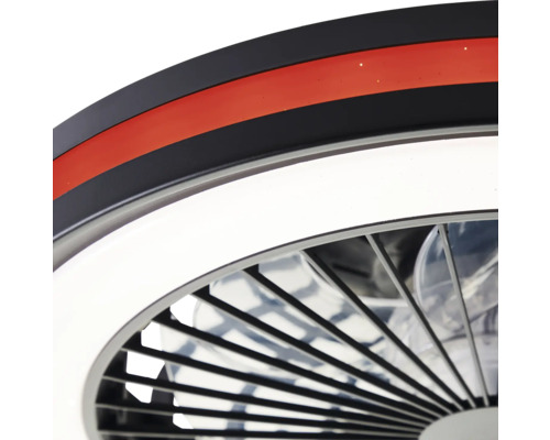 Detailansicht eines Deckenventilators