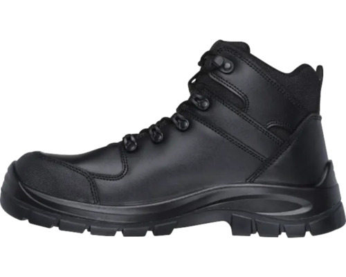 Chaussure de sécurité noire avec lacets