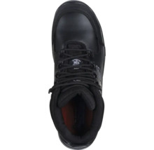 Chaussure de sécurité noire avec lacets et embout non métallique