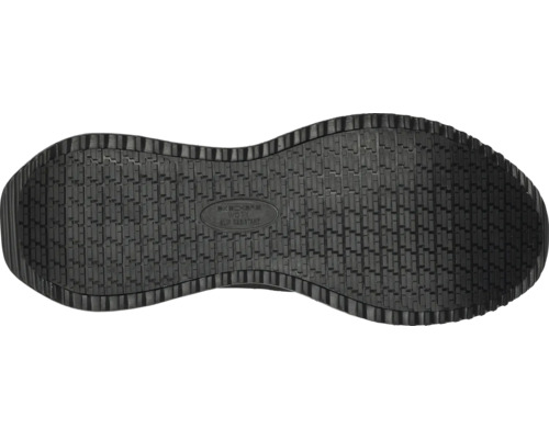 Semelle d'une chaussure de travail Skechers avec propriété antidérapante.