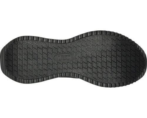 Semelle d'une chaussure de travail Skechers antidérapante avec profil