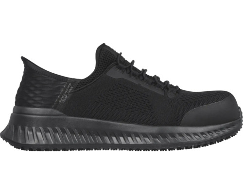 Chaussure de sécurité Skechers noire avec lacets