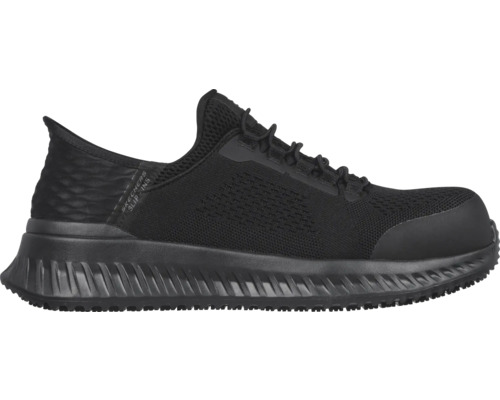 Chaussure de sécurité Skechers noire avec lacets