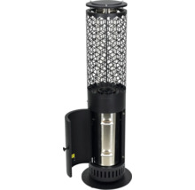 Radiateur de terrasse avec motif grillagé