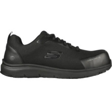 Chaussure de sécurité avec embout en fibre de carbone et logo Skechers