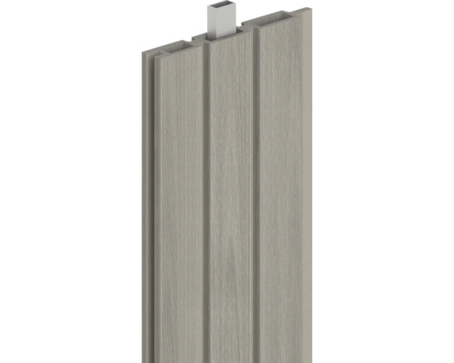 Terrassendiele aus Verbundmaterial mit Nut- und Federprofil