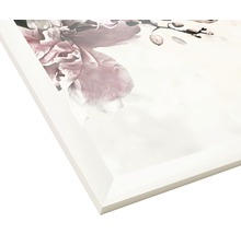 Gerahmtes Wandbild mit Blumenmotiv
