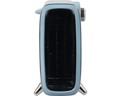 Blauer Heizlüfter für Innenräume