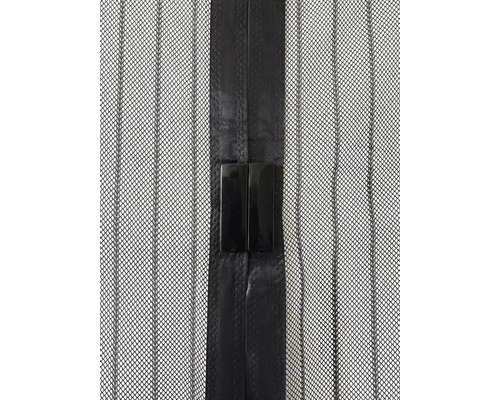 Detailansicht eines magnetischen Insektenschutzvorhangs